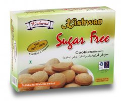 Kishwan Sugar Free Cookies Biscuits - 300 gm